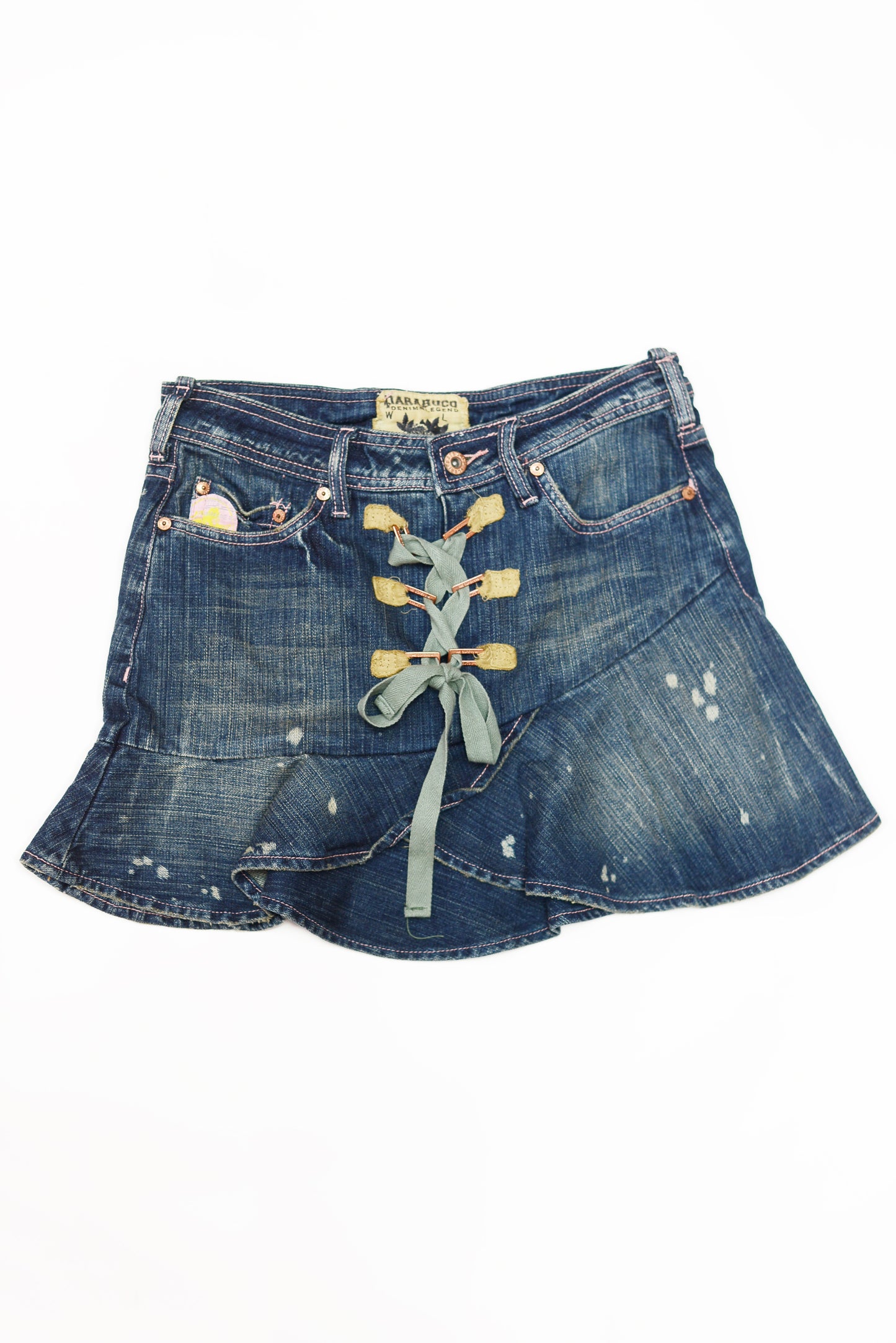 PARASUCO denim mini skirt Size Medium