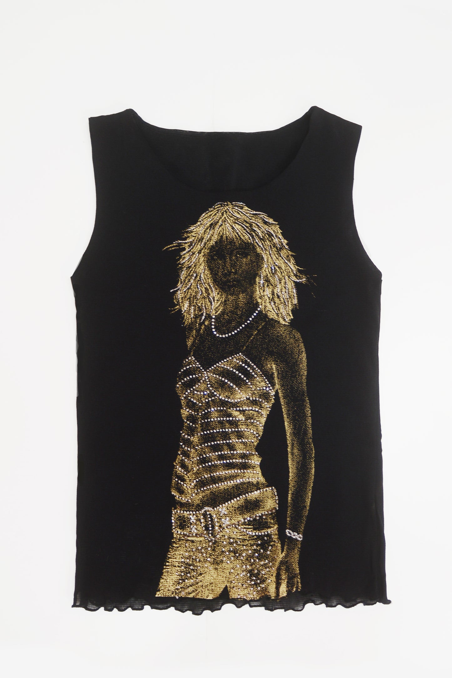 FRENCH Y2K mesh top