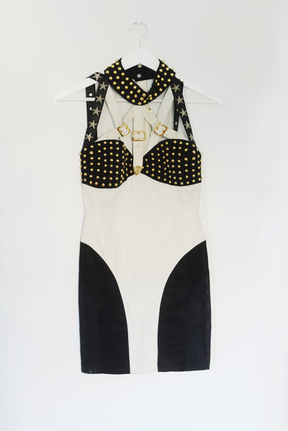 Leather dress in size XS