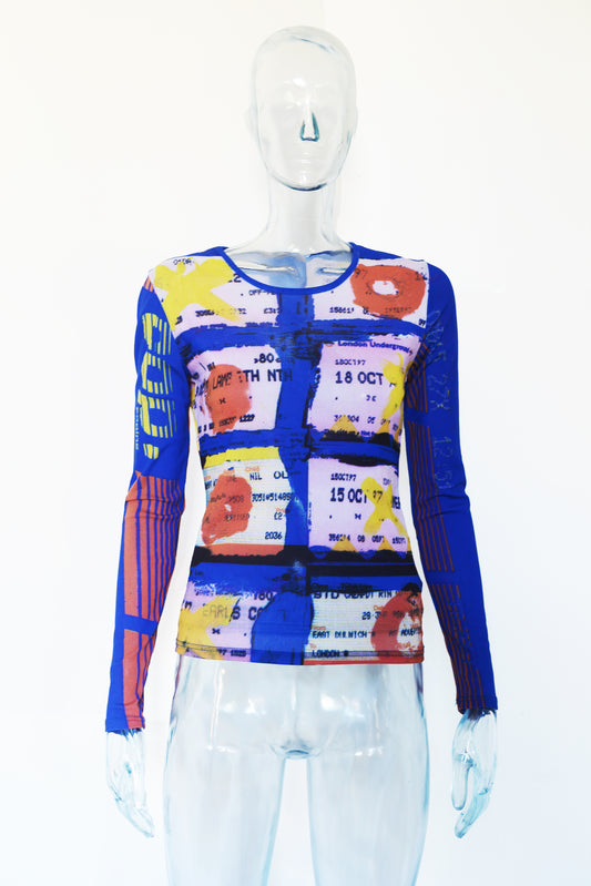COP COPINE mesh top in size Medium