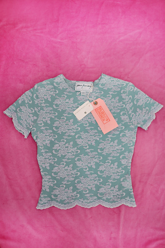 Ann Ferriday vintage mesh top