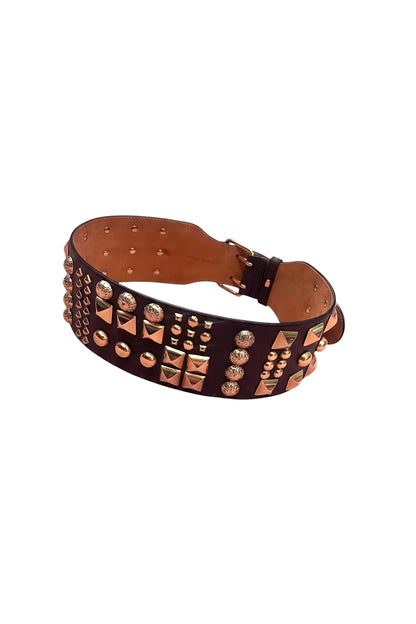 Matthew Williamson studded belt in size Small