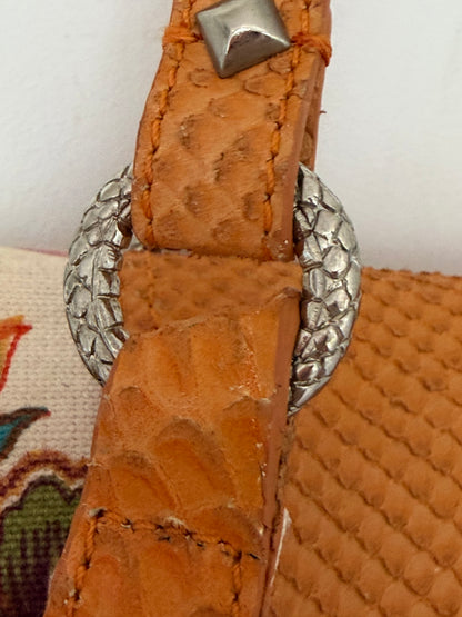 Roberto Cavalli freedom canvas bag