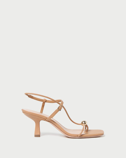 LOEFFLER RANDALL leather sandals in size: 7