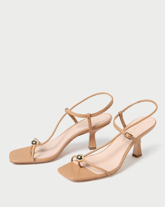 LOEFFLER RANDALL leather sandals in size: 7