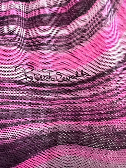 ROBERTO CAVALLI mesh top in Size: Medium