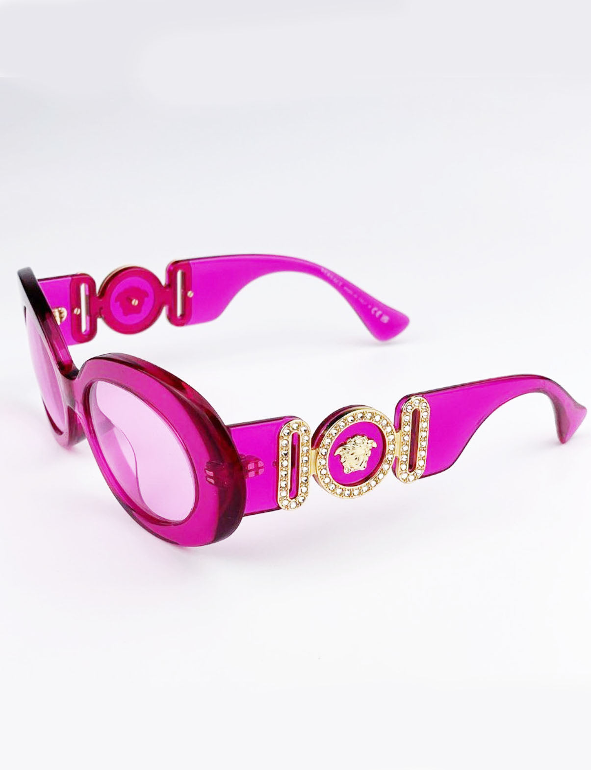 Candy see through pink VERSACE shades