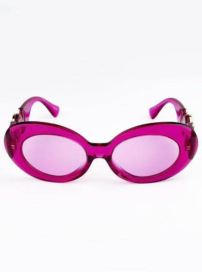 Candy see through pink VERSACE shades