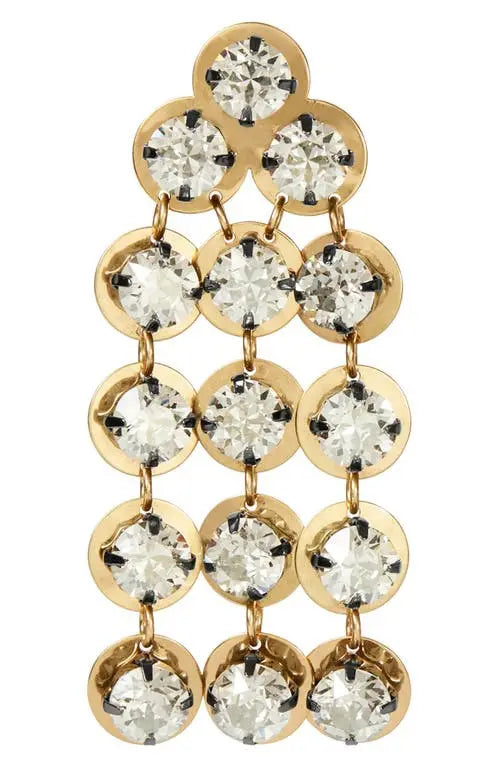 Tory Burch Chrystal chandelier earrings
