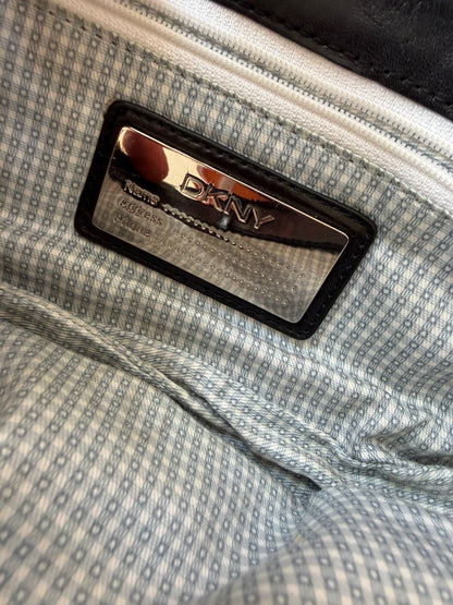 DKNY leather Y2K bag