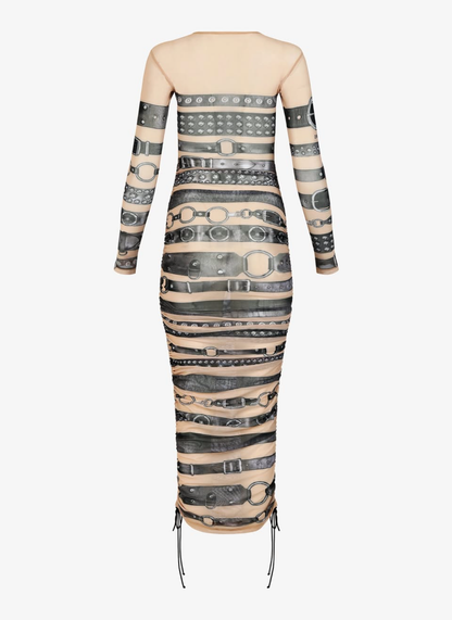 THE BELT MESH DRESS by Zana Bayne