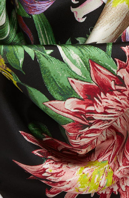 The ECHO Blooms of Oceana silk scarf