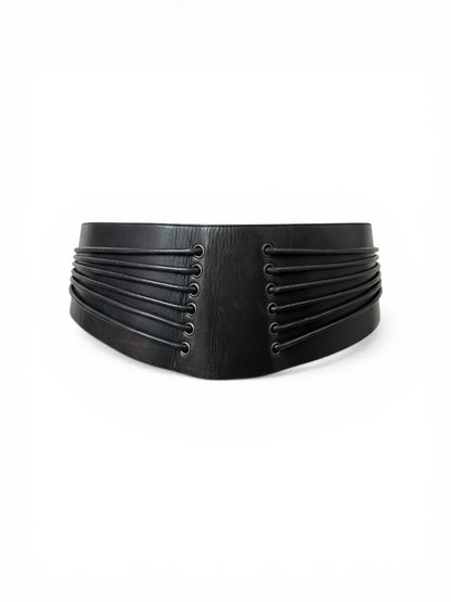 ISSEY MIYAKE leather belt in size Medium