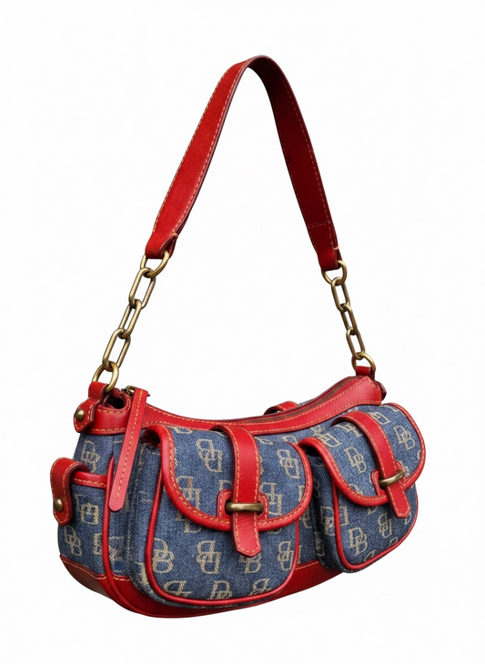 DOONEY & BOURKE denim Y2K bag