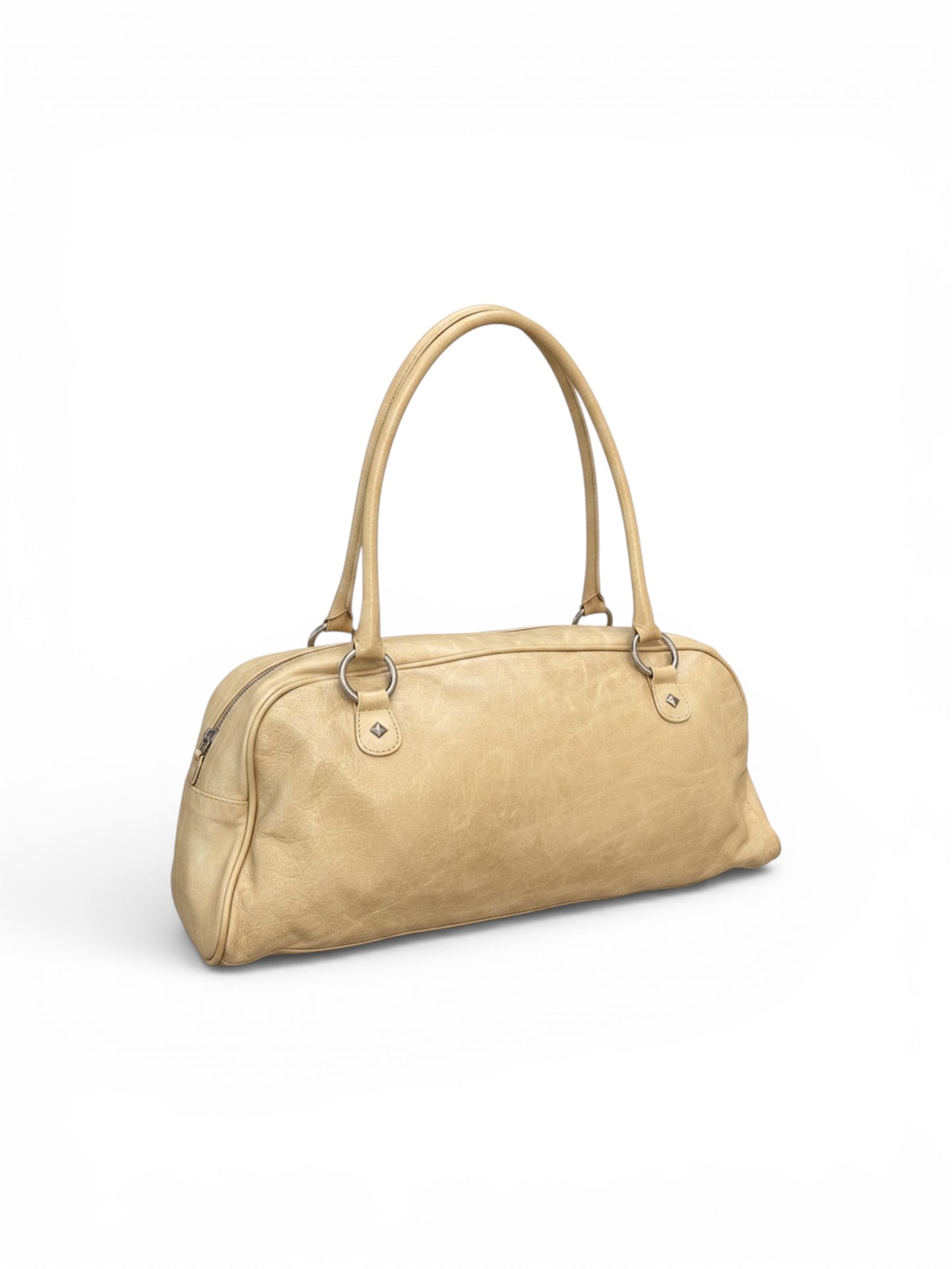 Y2K Italian leather bag by BERGE