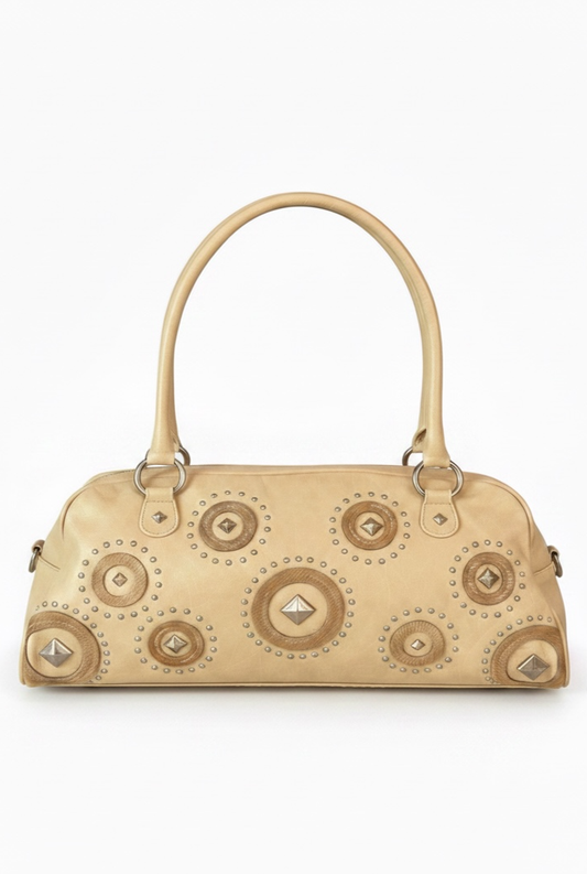 Y2K Italian leather bag by BERGE