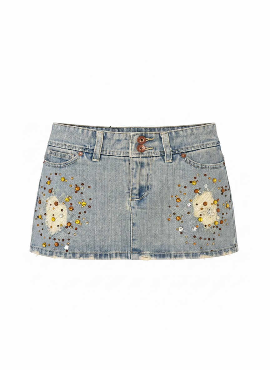 Italian micro skirt in Size: Small
