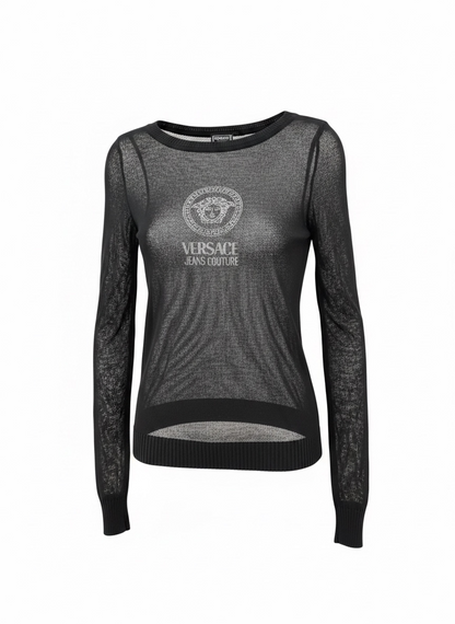 VERSACE JEANS COUTURE see trough top in Size: Medium