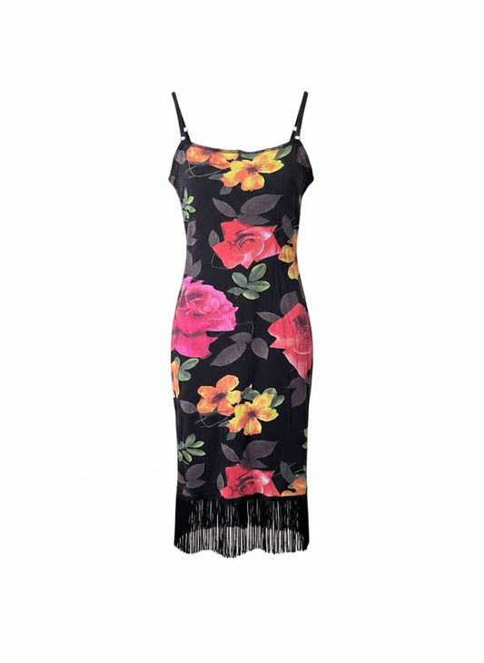 LOVE SEX MONEY mesh dress in Size: Medium
