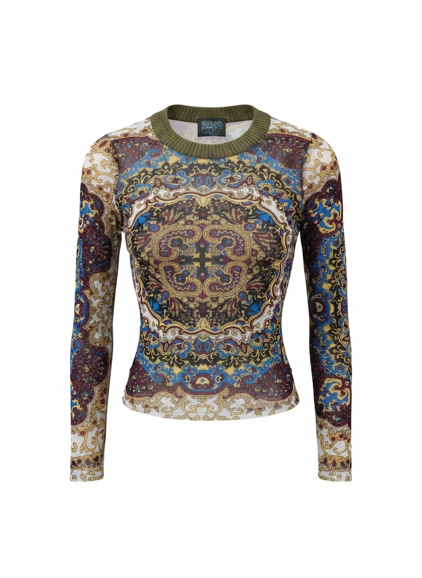 KENZO vintage mesh top in Size: Small