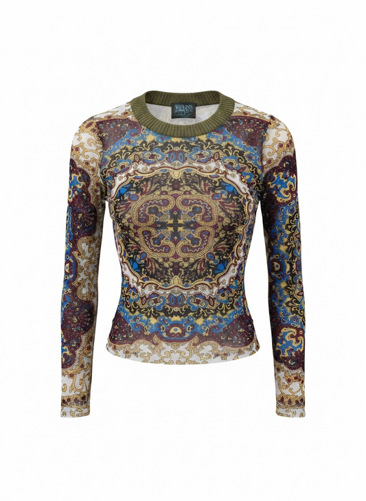 KENZO vintage mesh top in Size: Small
