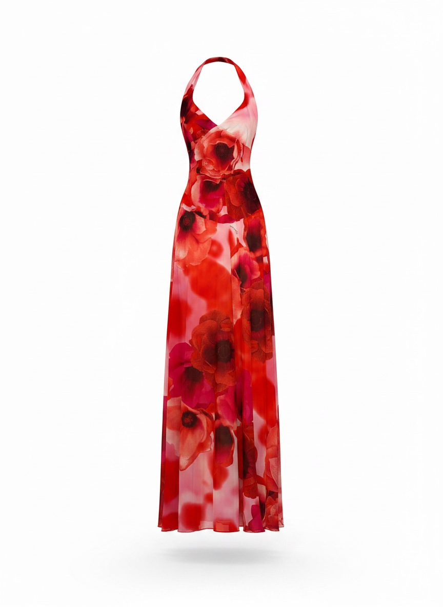 ROBERTO CAVALLI silk dress in Size: Small