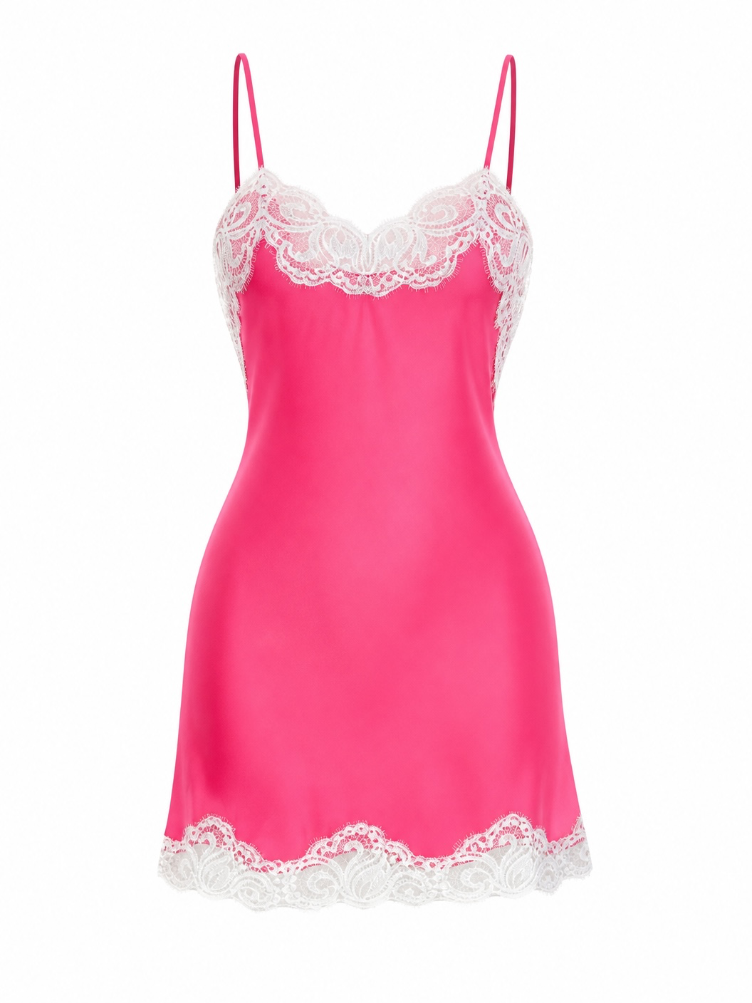 ANDRE 100% silk vintage slip