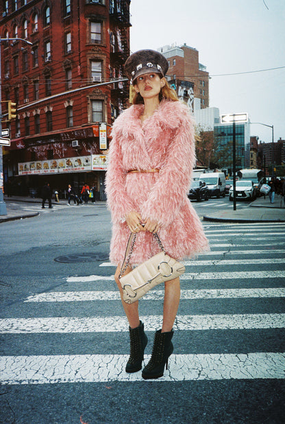 Katherine Hamnett London rare fur in size M