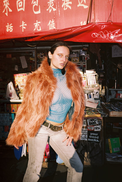 Mesh top by KKCo in size Small