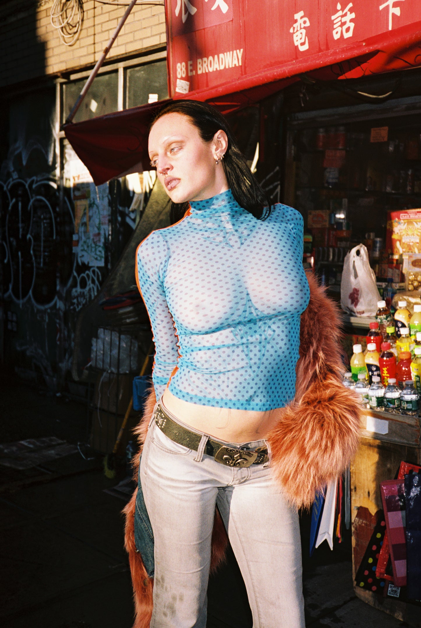 Mesh top by KKCo in size Small