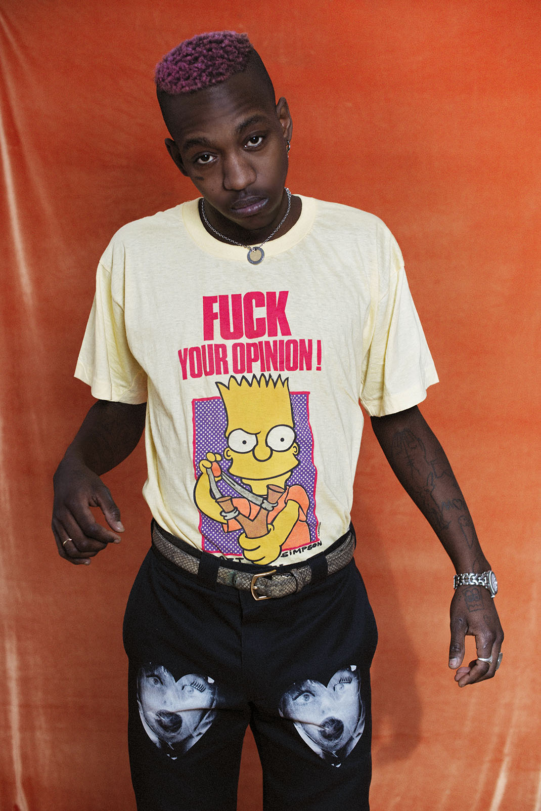 Fuck your opinion vintage Tshirt