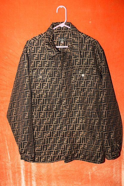 FENDI BOOTLEG OVERSIZE JACKET