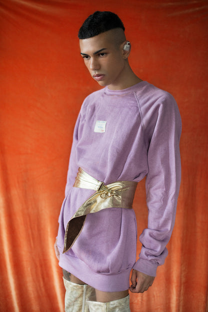 Lilac vintage sweater/dress