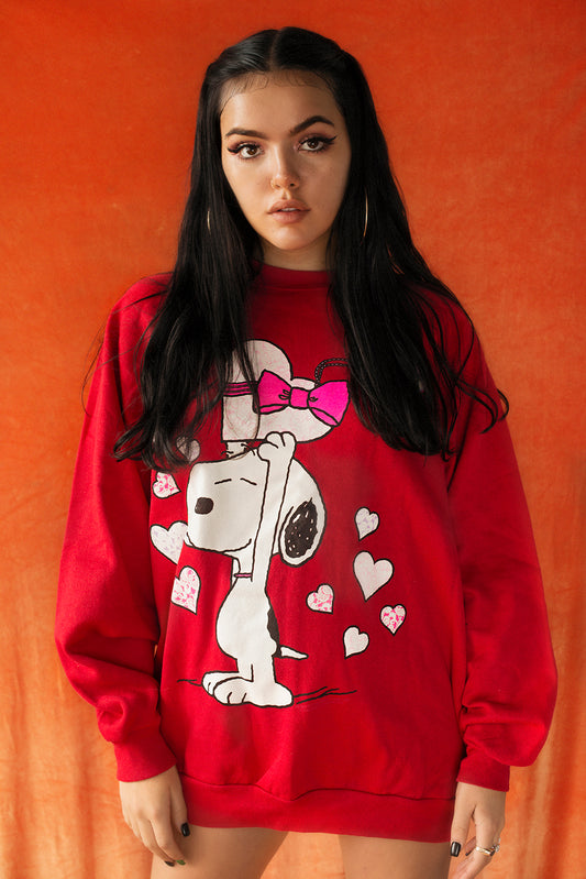 Snoopy Valentines sweater