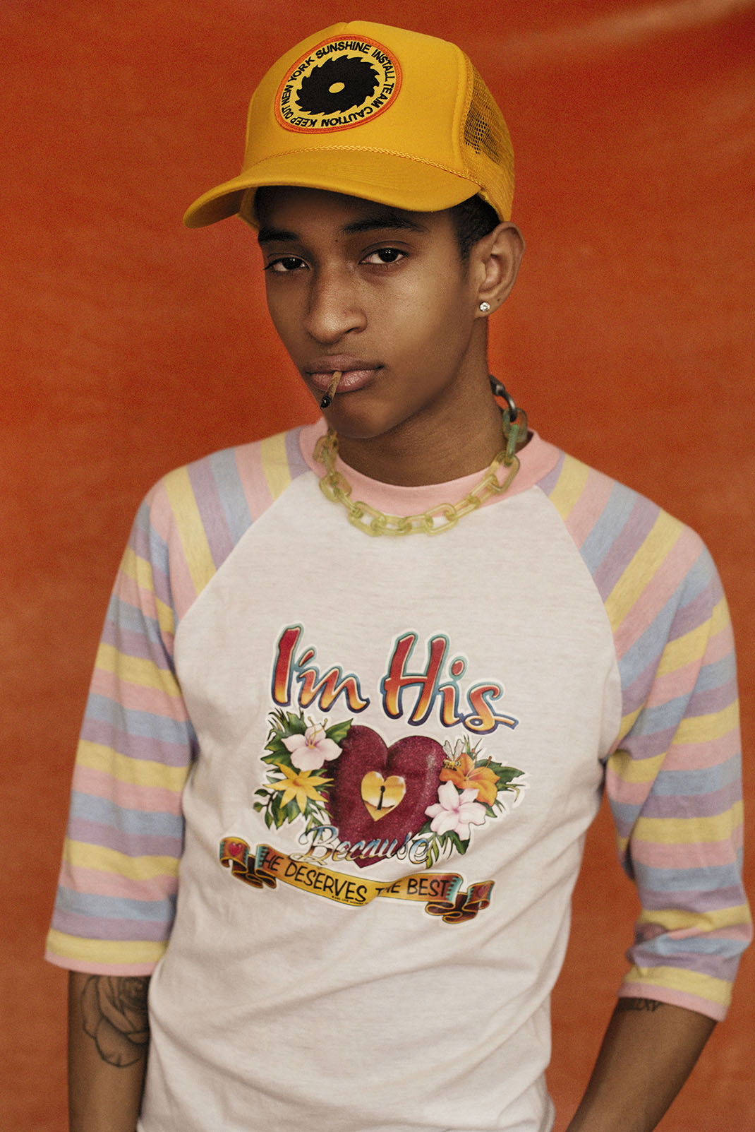 I'm his long sleeve
