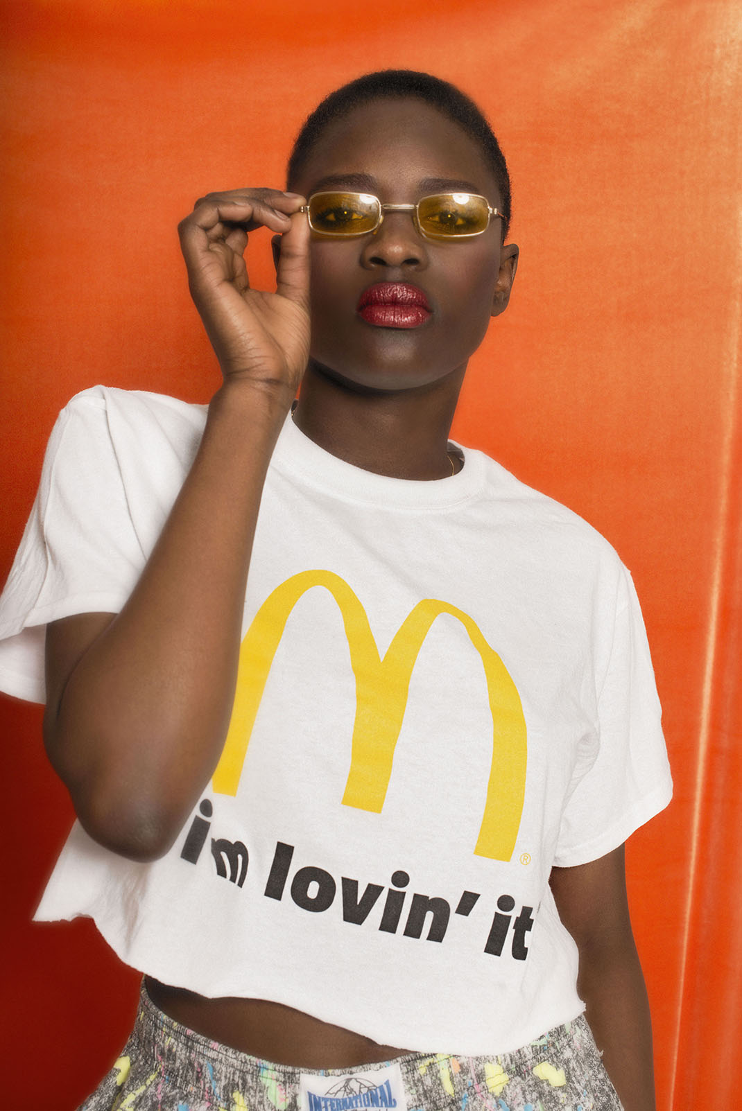 McDonald's CROPPED T-SHIRT